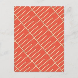 Postal Líneas de vintage