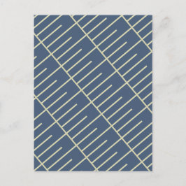 Postal Líneas de vintage