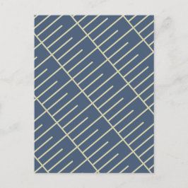 Postal Líneas de vintage