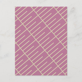 Postal Líneas de vintage