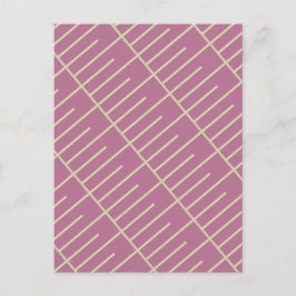 Postal Líneas de vintage