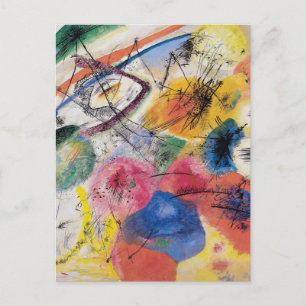 Postal Líneas negras