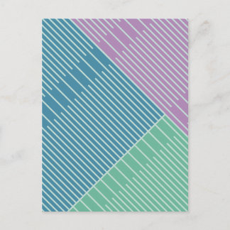 Postal Líneas sencillas y elegantes