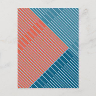 Postal Líneas sencillas y elegantes