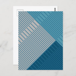 Postal Líneas simples y elegantes