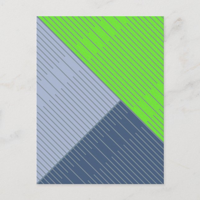 Postal Líneas simples y elegantes 2 (Anverso)