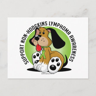 Postal Linfoma no Hodgkins Perro