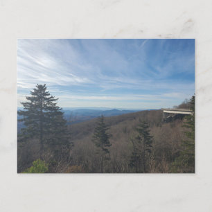 Postal Linn Cove Viaduct Mountain Vista Blue Ridge