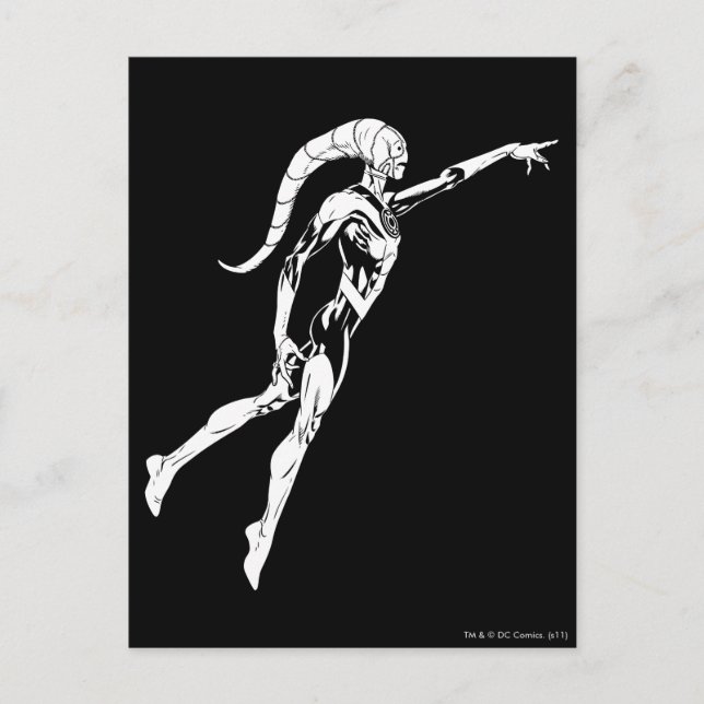 Postal Linterna azul 11 (Anverso)