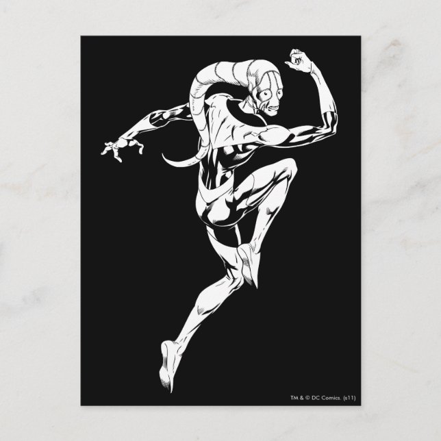 Postal Linterna azul 3 (Anverso)