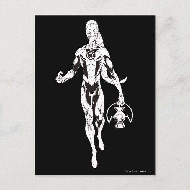 Postal Linterna azul 6 (Anverso)