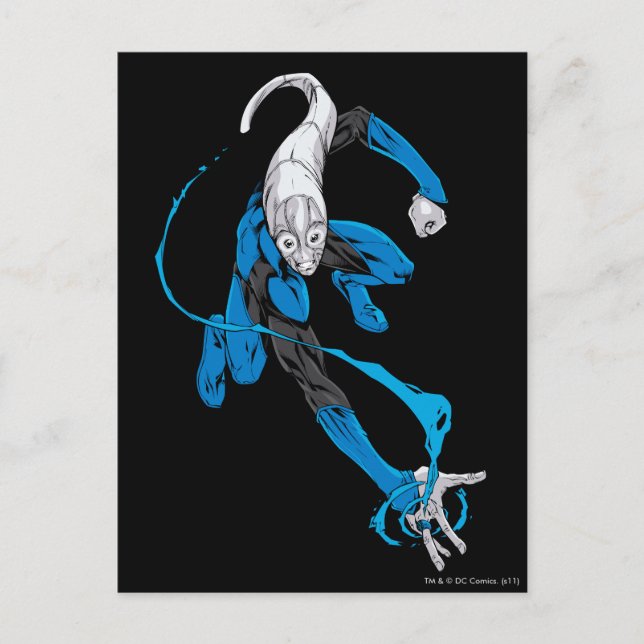 Postal Linterna azul 7 (Anverso)