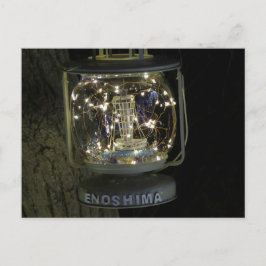 Postal Linterna de los jardines: Enoshima, Japón