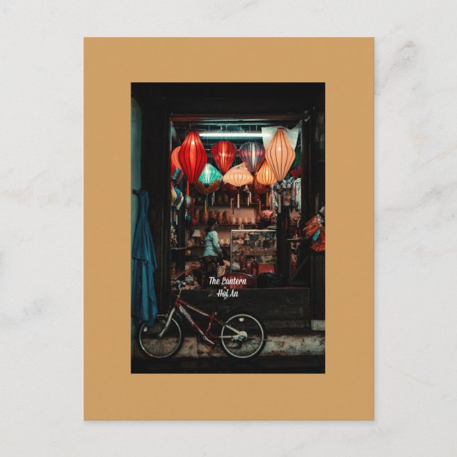Postal Linterna, Hoi An, Vietnam (Anverso)
