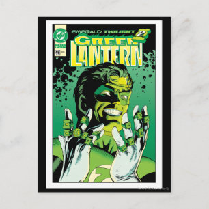 Postal Linterna verde - Muchos anillos