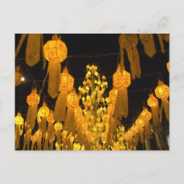 Postal Linternas para el festival Loi Krathong.