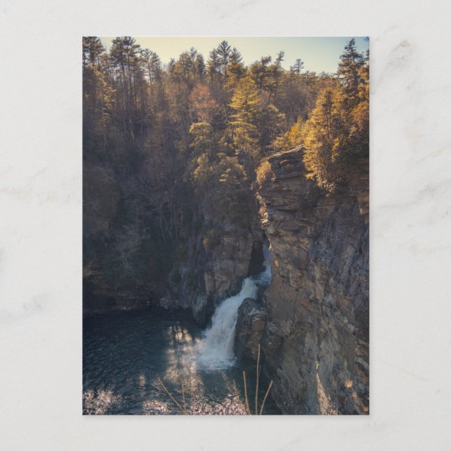 Postal Linville Falls (Anverso)