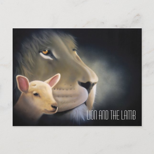 Postal Lion and the Lamb (Anverso)