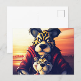 Postal Lion Cute
