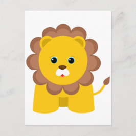 Postal Lion para bebé