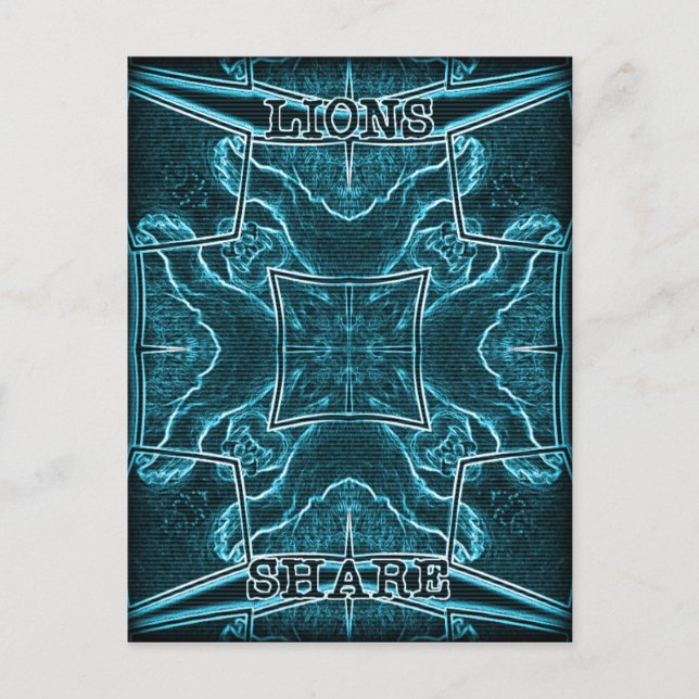 Postal Lion Wits (Anverso)