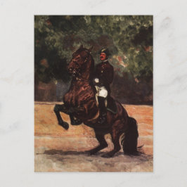 Postal Lipizzan Stallion Dressage
