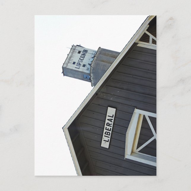 Postal Lipscomb Liberal Missouri (Anverso)