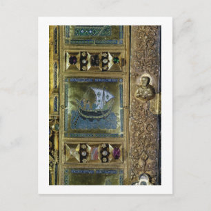 Postal Liquidación del cuerpo de San Marcos, panel de esm