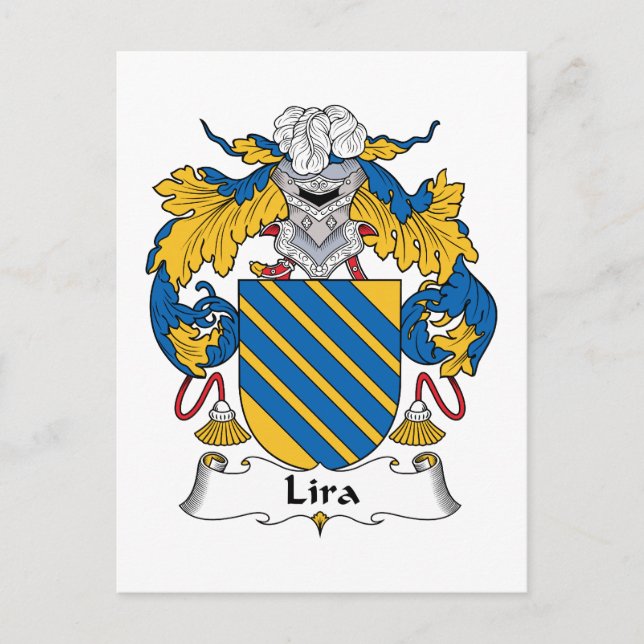 Postal Lira Family Crest (Anverso)