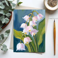 Lirio de los Valles | Flor Pintada a la Acuarela