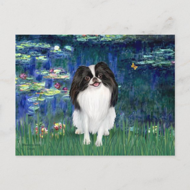 Postal Lirios 5 - Japanese Chin 3 (Anverso)