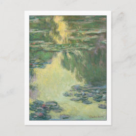 Postal Lirios de agua por Monet