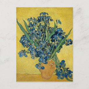 Postal Lirios por Vincent Van Gogh