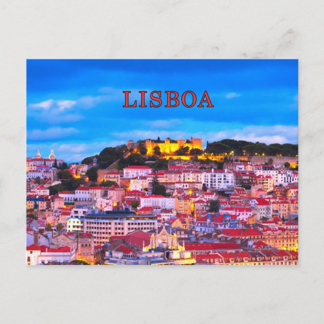 Postal Lisboa 001D (Anverso)