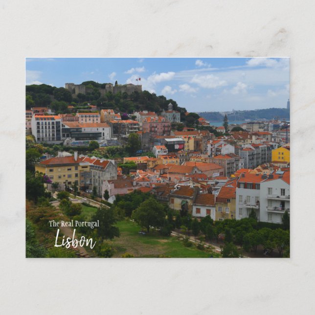 Postal Lisboa- El Portugal Real (Anverso)