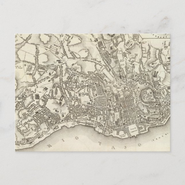 Postal Lisboa, Portugal (Anverso)