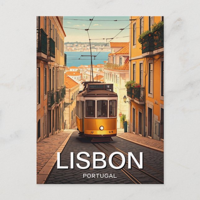 Postal Lisboa Portugal (Anverso)