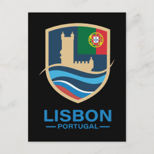 Postal Lisboa Portugal Europa