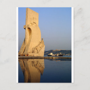 Postal Lisboa, Portugal, Monumento a los Descubrimientos