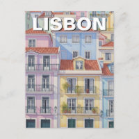 Lisboa Portugal Panteón Alfama Pastel