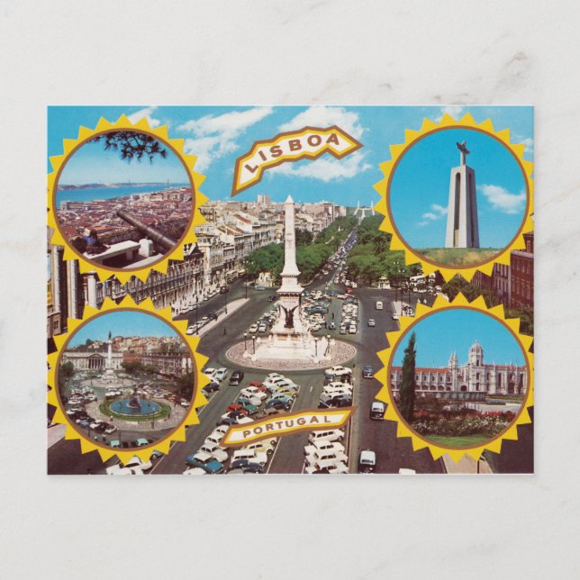 Postal Lisboa - Postcard (Anverso)