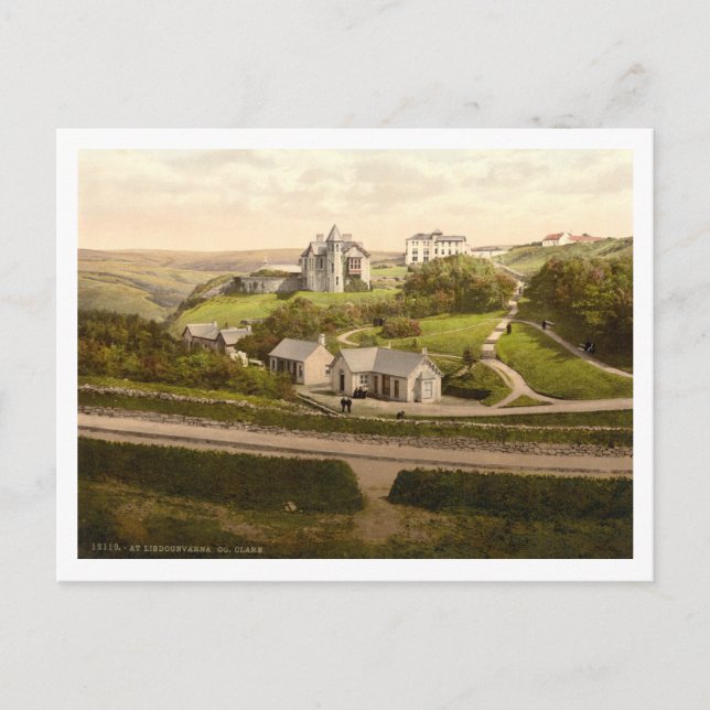 Postal Lisdoonvarna, condado de Clare, Irlanda (Anverso)