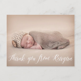 Postal LISTA DE PERSONALIZADOS Gracias Postcard
