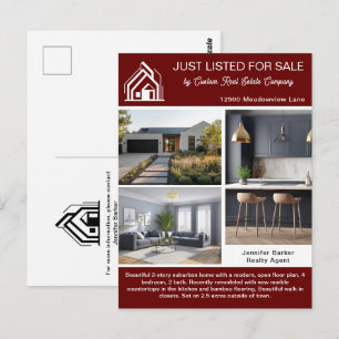 Postal Listado de Casas de la Compañía Inmobiliaria de Bo