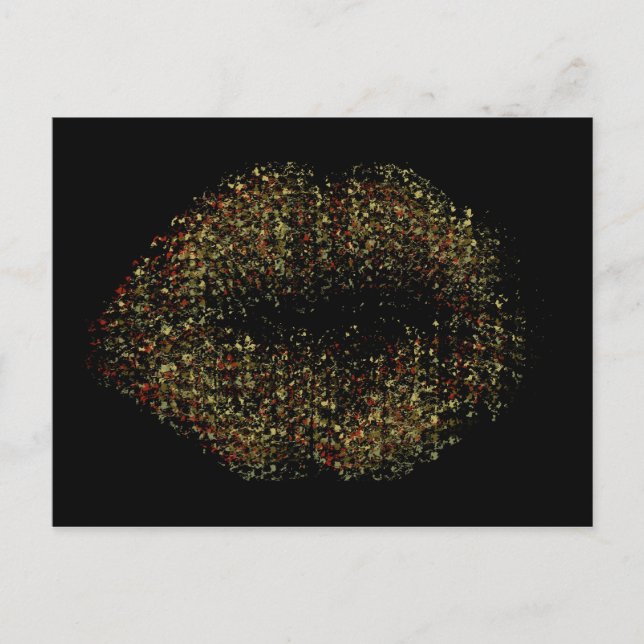 Postal Listas de arte abstractas modernas #6 (Anverso)