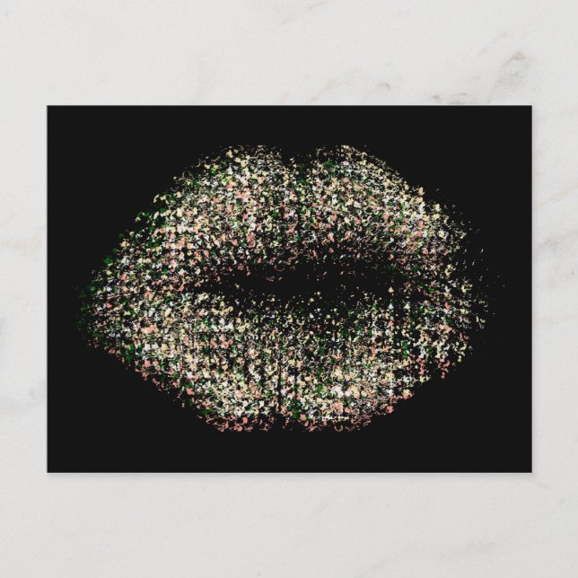 Postal Listas de arte abstractas modernas #9 (Anverso)