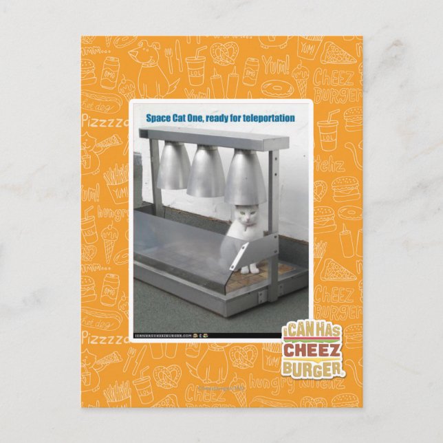 Postal Listo para la Teleportación (Anverso)