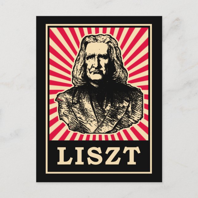 Postal Liszt (Anverso)