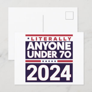 Postal Literalmente todos los demás 2024 en las eleccione