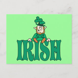 Postal Litle Irish Leprechaun
